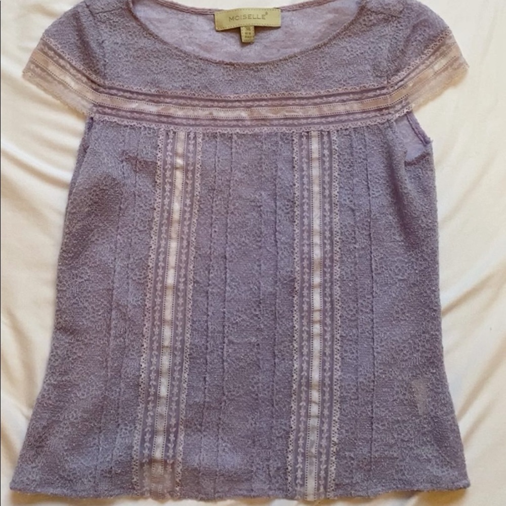 Moiselle lace top